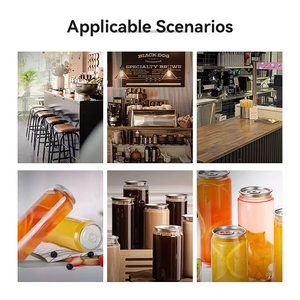 Nhà Máy Giá Chiều Cao Có Thể Điều Chỉnh Vòng Kéo Pet Nhôm Nhựa Máy Tính Để Bàn Điện Niêm Phong Máy Tin Seamer Có Thể Niêm Phong Cho Bán - Product Image 6