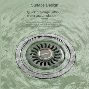 Couvre-drain de sol en silicone jetable anti-insectes et anti-odeurs pour toilettes et salles de bain - Product Image 2