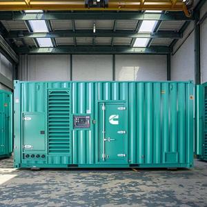 เครื่องกำเนิดไฟฟ้าดีเซลแบบเงียบ ByCummins 1500kva 1200kw 110kw พร้อมตู้ครอบ 3 เฟส 400/230V 50Hz สำหรับโรงงาน โรงแรม ห้างสรรพสินค้า ได้รับมาตรฐาน ISO CE - Product Image 5