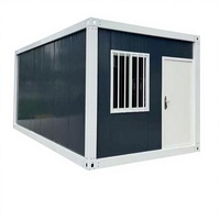 Schnell Montierbare Zerlegbare 20ft 40ft Moderne Mobile Containerhäuser auf Rädern mit Spitzdach für Zuhause, Geschäft, Lager, Außenbereich