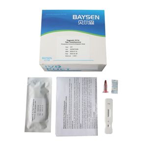 Kit de test rapide par fluorescence pour réactifs F-<span class=keywords><strong>T4</strong></span> F-T3 FIA pour la thyroïde, en plastique, certifié CE, pour échantillon sanguin, durée de conservation 2 ans, prix usine abordable - Product Image 5