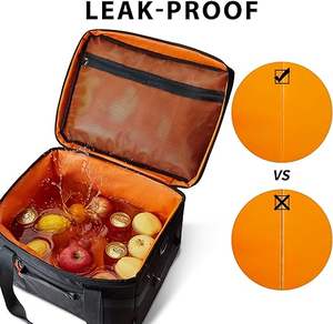 Free Sample New Style Large Insulated <b>Meal</b> <b>Prep</b> 15L Lunch Cooler Box <b>Bag</b> Thermal Custom logo Fashion Waterproof - Product Image 3