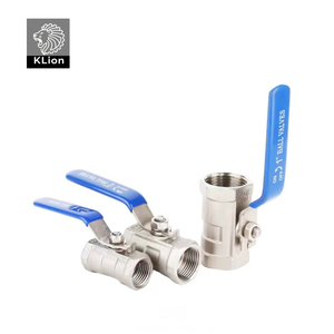 KLION ISO DN15 20 25 32 40 50 Stainless Steel <strong>Ball</strong> <strong>Valve</strong> 1pc Full Bore <strong>Ball</strong> <strong>Valve</strong> With Female Thread Stainless Steel <strong>Ball</strong> <strong>Valve</strong> - Product Image 3