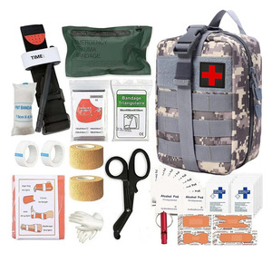 Trousse de premiers secours personnalisée Firstime, trousse de premiers secours en nylon, trousse tactique IFAK pour la survie en milieu sauvage - Product Image 4
