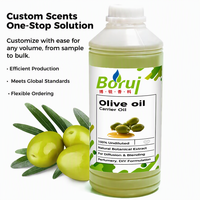 Huile d'olive raffinée Olea Europaea en marque blanche OEM pour cosmétiques, vente en gros, fût de 25L et 180L