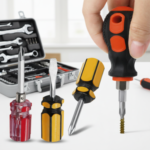 Alta calidad personalizable OEM Mini Phillips Ph2 cromo enchufe Stubby destornillador Industrial DIY plástico Torx/<span class=keywords><strong>POzi</strong></span> - Product Image 1