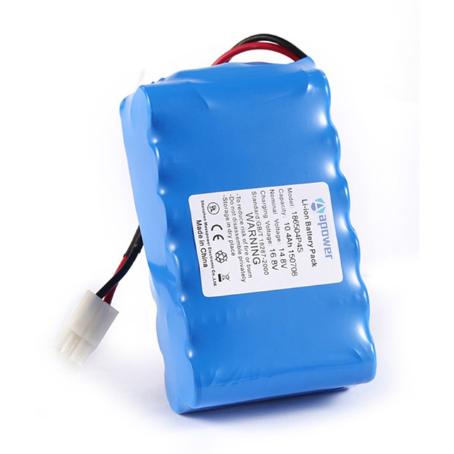 Rechargeable 18650 Lithium Li Ion Battery Pack 14.8V 10.4AH 18650 4S3P Lithium Ion Battery Pack