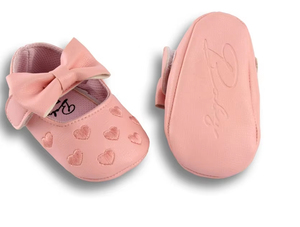 Zapatos de Bebé Bordados con <span class=keywords><strong>Amor</strong></span> Clásico, Zapatos de Suela Suave para Niños Pequeños, Zapatos Versátiles de Princesa para Bebé - Product Image 2