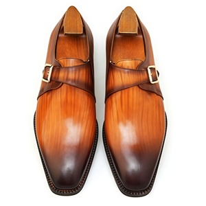 รองเท้าหนังผู้ชายสไตล์คลาสสิกประดับโลหะสุดหรูสำหรับธุรกิจ ปี 2025 รองเท้าทางการสไตล์อิตาลีสำหรับสุภาพบุรุษ - Product Image 1