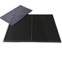 Tapis de désinfection personnalisé en caoutchouc, 1 pièce, tapisserie d'extérieur, désinfectant pour chaussures, à usage domestique ou domestique