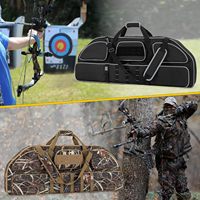Sac à dos souple personnalisé pour arc composé avec poche pour flèches, en polyester, pour le tir à l'arc