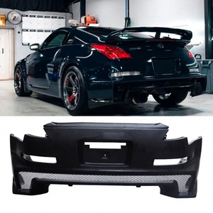 New RS Type Fiberglass Exhaust Rear Bumper <b>Kit</b> for 350Z 2003-2006 - Product Image 1