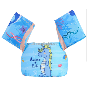 Anillo de natación para niños de dibujos animados equipo de círculo de brazo flotante para bebés con <span class=keywords><strong>chaleco</strong></span> de flotabilidad para aprender a nadar - Product Image 4