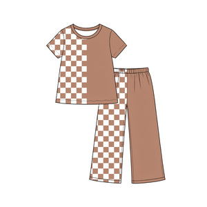 Trendyism Boutique Conjuntos de Moda para Niñas con Estampado Personalizado, Ropa Casual para Hermanas al por Mayor, Precio de Fábrica, Pantalones Anchos para Niñas Pequeñas - Product Image 6