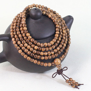 Vietnamese Agarwood <b>Bracelet</b> 216 Beads 4mm White Sand Unisex Traditional Chinese Style Jewelry - Product Image 3