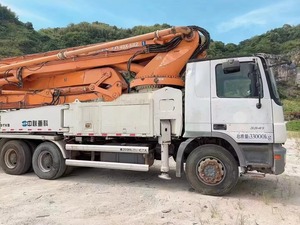 Mercedes Benz 49 metri usato pompa per calcestruzzo camion 13 anni Zoomlion 300KW potenza del motore Diesel tipo di prodotto-pompe per calcestruzzo usate - Product Image 3