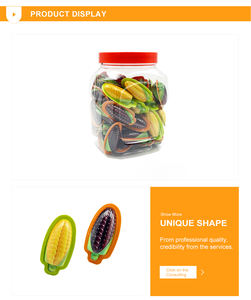 Desain baru permen kunyah bentuk jagung permen Gummy kesehatan permen jeli jagung dengan Jam - Product Image 2