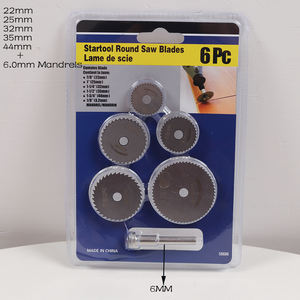 Mini jeu de lames de scie circulaire HSS, disque de coupe, outil rotatif, <span class=keywords><strong>accessoires</strong></span> pour <span class=keywords><strong>Dremel</strong></span>, Compatible <span class=keywords><strong>bois</strong></span>, plastique, aluminium, 6 pièces - Product Image 3