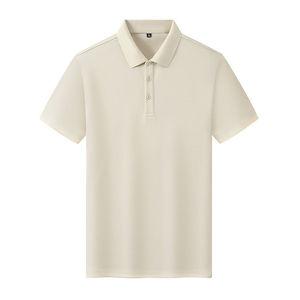 Camiseta Polo para Hombre, Color Sólido, Poliéster, Secado Rápido, Ropa de Trabajo, Uso Diario, Manga Corta - Product Image 4