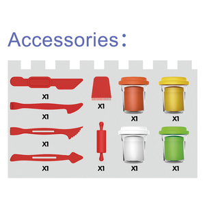 Juego de Ladrillos de <span class=keywords><strong>Plastilina</strong></span> para Niños, Juguete Creativo de Modelado de Escenas de <span class=keywords><strong>Granja</strong></span> DIY - Product Image 4