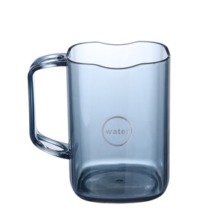 Arc Shape Mouthwash Cup 301-400ml Water Marked Handle Comfortable Grip For Daily Oral Care - Product Image 5