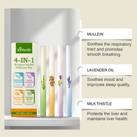 Ensemble d'inhalateurs à base de plantes pour l'équilibre métabolique - Stylo diffuseur 4-en-1 pour l'harmonie corporelle et un cycle de bien-être stable - Exportation mondiale 4 pièces