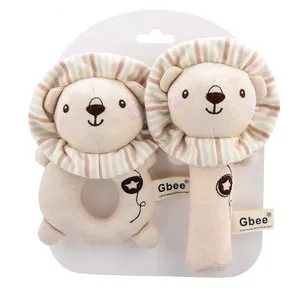 M340 bambino educativo morbido bambino giocattoli per bambini sonagli per bambini morbido cartone animato carino peluche animali sonagli giocattoli