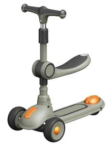 <span class=keywords><strong>Trottinette</strong></span> 3 en 1 pour enfants, 3 roues en PU avec LED, modes pédale et poussée, <span class=keywords><strong>trottinette</strong></span> multifonctionnelle de haute qualité pour garçons et filles - Product Image 6