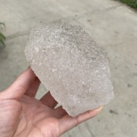 Graine de quartz nirvana, naturel, transparent, 1 pièce, pierre en cristal non poli, Points en cristal brut, bulle de quartz bouddha