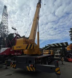 Grúa Todoterreno QY XCA/XCT 50/70/80/100k de Marca Líder China - Equipo de Elevación con Transmisión Hidráulica y Motor Diésel - Product Image 4