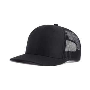 Custom OEM High Quality Slightly Curved Brim 6 Panel Trucker <b>Hat</b> with Breathable Mesh Back Adjustable Sports <b>for</b> Men <b>Women</b> - Product Image 2