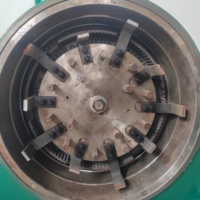 Moulin à céréales populaire en Afrique pour riz, haricots, maïs, avec moteurs diesel électroniques 9FC, capacité 5-6 tonnes/heure