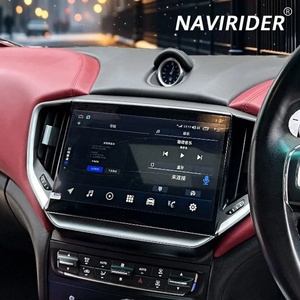 เครื่องเล่นมัลติมีเดียในรถยนต์ระบบ Android 15 ขนาด 10.1 นิ้ว สำหรับรถยนต์ Maserati Ghibli ปี 2014-2020 รุ่น RHD หน่วยความจำ 8G+256G พร้อมระบบนำทาง GPS วิทยุสเตอริโอ รองรับ 4G รับประกัน 1 ปี - Product Image 1