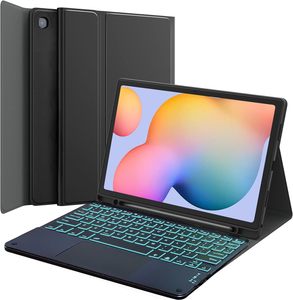 Junchi cutout bảo vệ chống trượt thiết kế từ có thể tháo rời Bàn phím tablet trường hợp bìa cho Samsung Tab S6/S7/S8/S9 Lite FE - Product Image 1