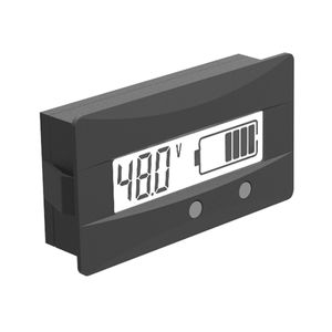 LCD kỹ thuật số vôn kế điện áp Meter Tester axit chì LiFePO4 pin Lithium 12V/24V/36V/48V Chỉ số công suất xe xe máy - Product Image 3