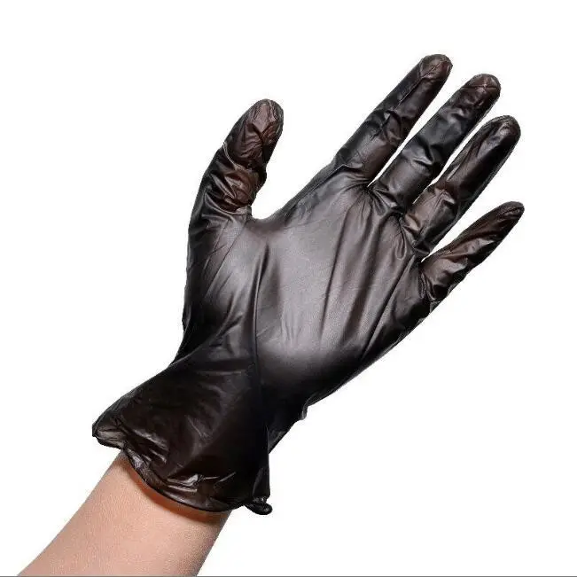 Fabrik direkt Einweg handschuhe Hochwertige Vinyl handschuhe Passen Sie farbige PVC-Handschuhe für Lebensmittel-und Industrie felder an
