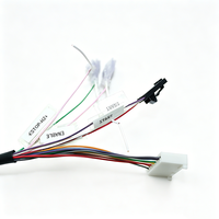 Câble spiralé rétractable OEM 17 conducteurs avec connecteur JST pour contrôle industriel