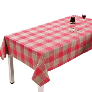 Nappe de Table en vinyle imperméable, 1 pièce, robuste et résistant à l'huile, toile de Table en PVC rectangulaire ou carrée, housse de Table en plastique