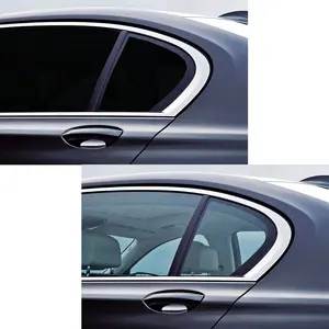 Lapisan privasi cerdas hitam Pdlc kustom kualitas tinggi melindungi keselamatan lapisan jendela elektron untuk warna jendela mobil