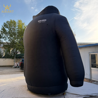 Hoodie gonflable pour affichage de vêtements en centre commercial, nouveauté gonflable personnalisée pour fêtes