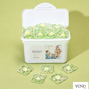 Cápsulas de Lavandería Ecológicas Cinco en Uno con Aroma Duradero, Paquete Familiar de 5 Cavidades con Enzimas Concentradas - Product Image 5