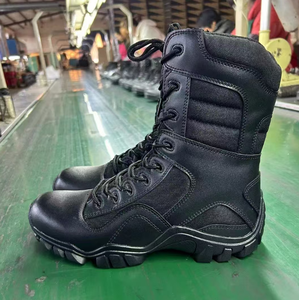 Bottes tactiques longues pour hommes de sécurité DFS13 PDRM Malaisie personnalisées - Product Image 6