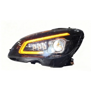 Phare pour Mercedes Benz Classe <span class=keywords><strong>C</strong></span> W204 2007-2010 Assemblage Lentille Modifiée Pièces De Voitures Feux Avant Accessoires Auto - Product Image 4