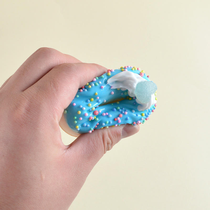 ET Novelty Squishy Toy for Kids New Design PU Anti Stress Sensory Fidgets Toys Cookie Squishy Squeeze Toy for Kids Play