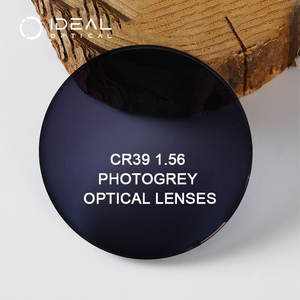 Lentes Ópticas Fotocromáticas 1.56 de Resina HMC, Lentes Monofocales Fotogrises, Lentes IDEAL para Gafas - Product Image 3