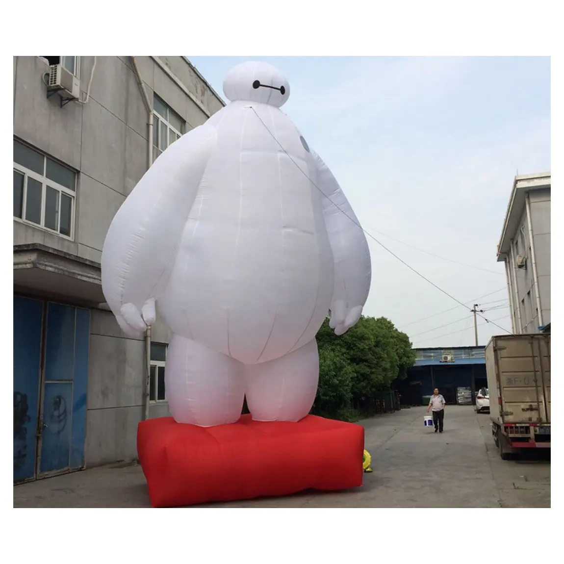 Hot vender! Baymax mascot costume/baymax robô inflável made in china