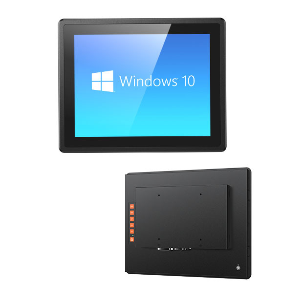 12.1 Inch Sunlight Readable Industrial Touchscreen Monitor Front Frame Mounting Ip65 Rated Dustproof  Industrial Monitor