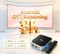 Android TV Box IPTV 8K, TV Box OTT Streaming, Mini TV Box Apto para España, Italia, Polonia