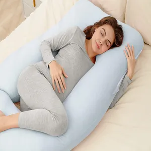 Il più nuovo morbido cuscino premaman gravidanza per dormire comodo bambino