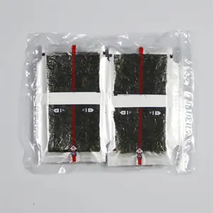 ready to ship grade A roasted onigiri nori seaweed wrapper with low MOQ FOB price for sale